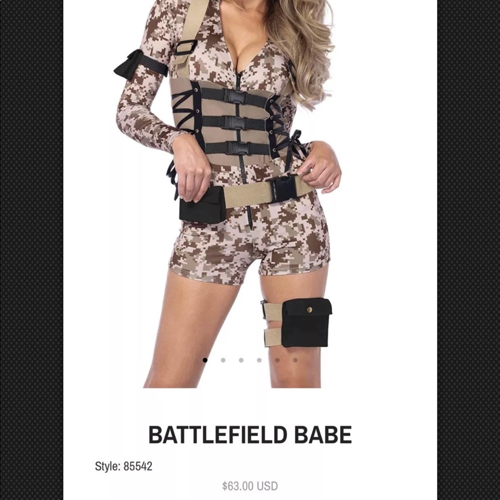 Battlefield babe costume
